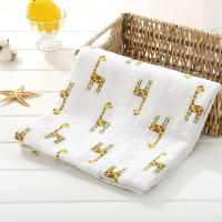 Mantel De Muselina Para Bebé 120x110cm Suave Toalla De Baño Para Recién Nacidos Pañales Envolver Y Cubrir Infante Unisex - details 5