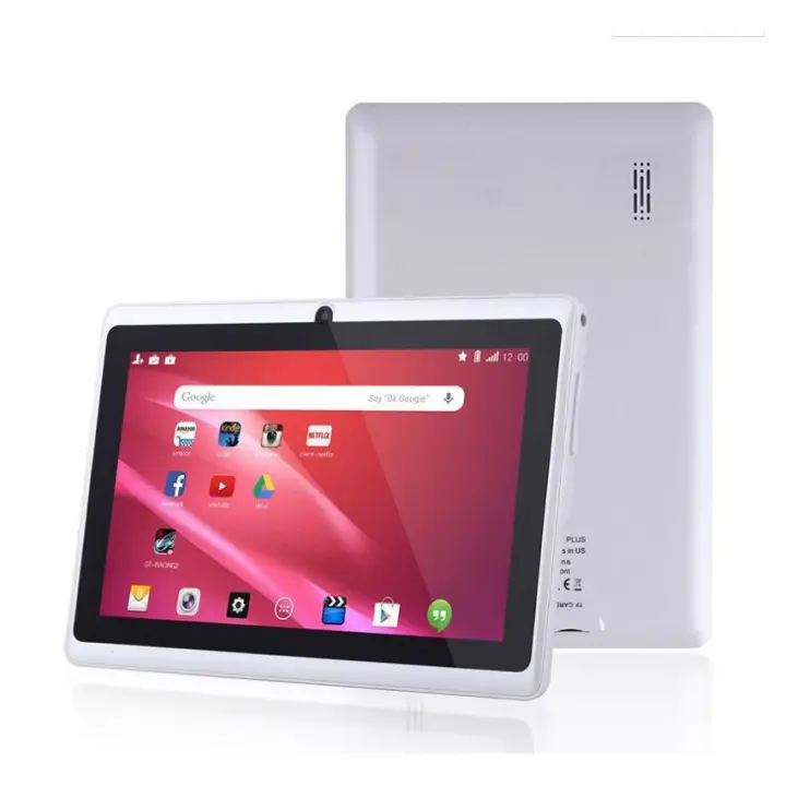 Tableta para Niños HAEHNE de 7 Pulgadas con Protección Ocular HD 8GB ROM Wifi Bluetooth Cámara Dual Aprendizaje de Juguetes Educativos con Sistema Android - SA1 - 1