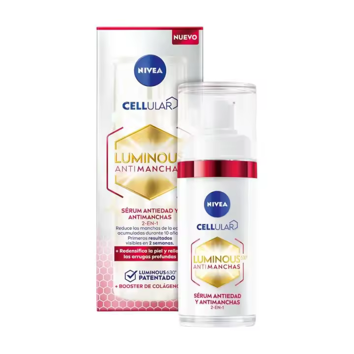 NIVEA Luminous 360 Antimanchas 30ML Sérum facial 2 en 1 antimanchas y antiedad【ROUA】 - 1