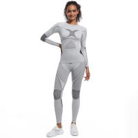 SSITO Conjunto de Mallas de gimnasio de Seco rápido, ropa de Esquí de DOT sin Costura para el invierno, ropa y pantalones de Seco rápido para correr, deporte y ciclismo - details 35