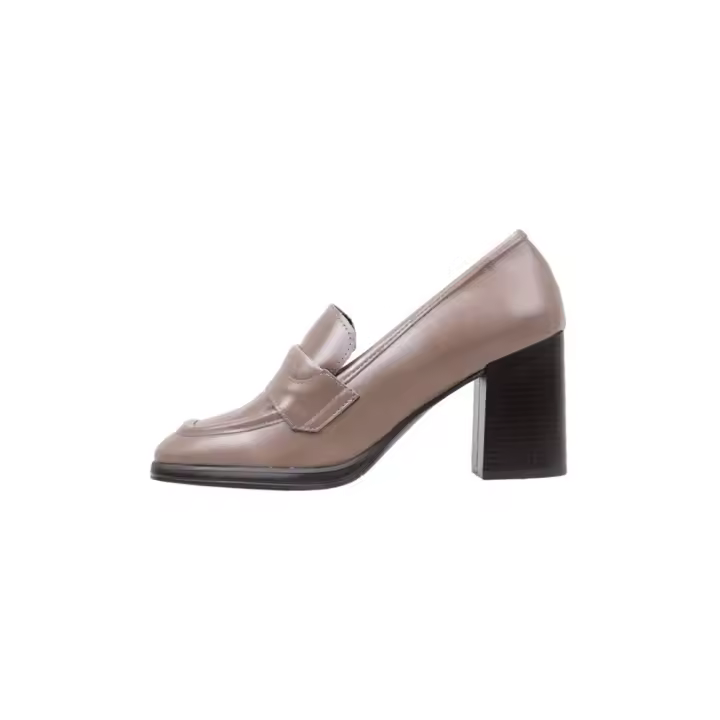 Sandra Fontán LUMACA Mocasines Tacón Mujer Beige - 1
