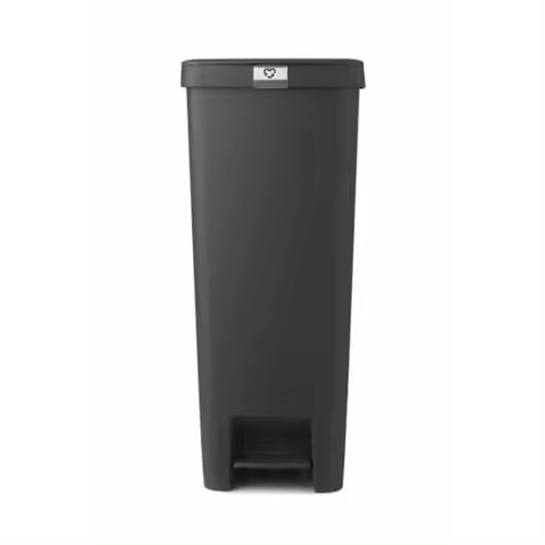 Cubo con pedal BRABANTIA 40 litros negro 800023 - 1