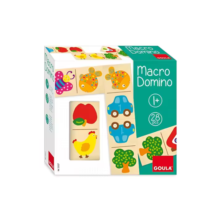 MACRO DOMINO - Juego Infantil Educativo - Marca JUMBO GOULA - 1