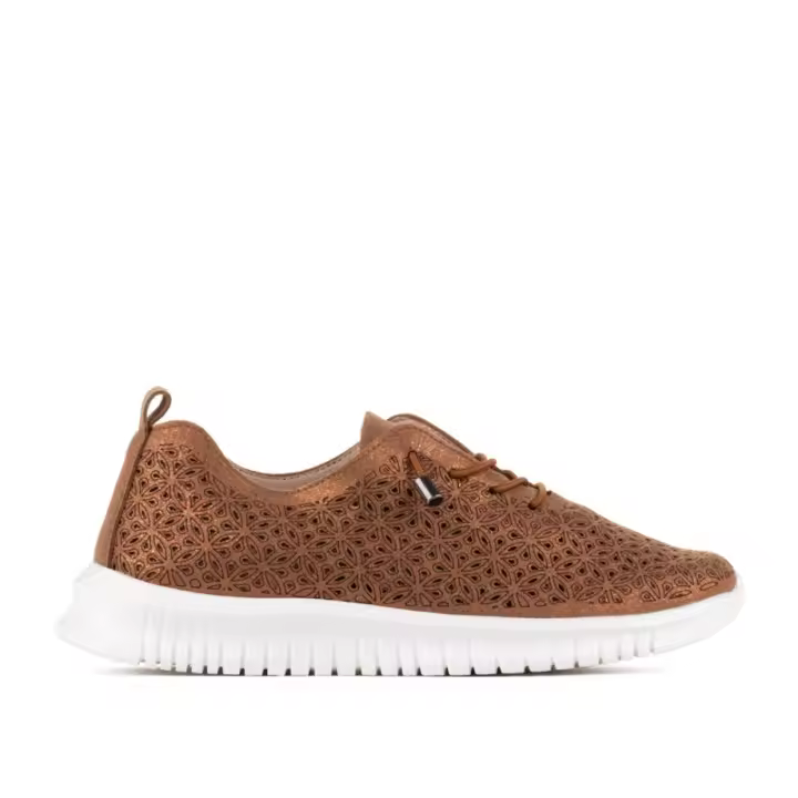 Zapatilla sneaker Yumas CURAZAO BRONCE para Mujer - 1