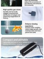 Bomba De Aire Para Acuario Portátil USB Mini Oxigenador Para Tanques De Peces Y Accesorios Acuáticos Material Plástico Potencia 5W - details 4