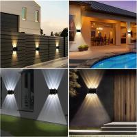 Spotlight Solar LED Impermeable Para Exterior Iluminación Automática Con Luz Solar Para Porche Balcón Courtyard Jardín Moderno - details 2