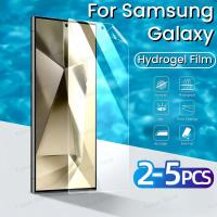 2-5PCS Película De Hidrogel Para Samsung Galaxy S24 S23 S22 S21 Ultra plus Protector De Pantalla HD Película Protectora Suave Para Samsung S24Ultra - details 0