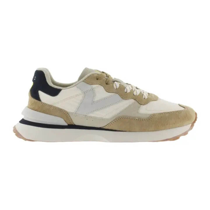 Zapatillas Beige Victoria Rush Sport con Suela Dentada de Goma - 1