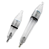 Luz LED Para Pesca Submarina 1pc Lanzador De Señal 12/17cm 0-300M Luz De Atraer Calamares Para Pesca Noturna Y En El Mar Accesorios De Pesca - details 0