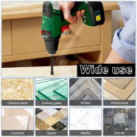 Juego De Brocas Hexagonales Para Azulejos Porcelana Vidrio Espejo Kit De Brocas Multifuncionales Para Metal Trabajo Con Carburo De Titanio - details 13