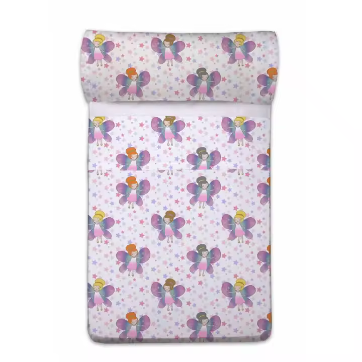 Pierre Cardin - Juego de funda nórdica Pierre Cardin HADAS Blanco 60 x 120 cm 2 Piezas - 1