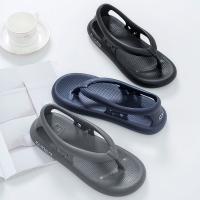 Sandalias De Hombre Para Verano Antideslizantes Resistente Al Desgaste Y Olor EVA Cierre De Inyección Uso Interior Sandalias Clip - details 3