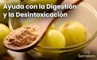 POLVO DE TRIPHALA  BIO Orgánico  Digestivo a base de hierbas para la acidez, vitamina C, sistemas de defensa, combate los antojos, regulador del estado de ánimo y antioxidantes  (100 gr X 1 pack) - details 1
