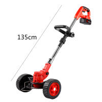 Cortacésped inalámbrico de 21V, cortacésped eléctrico de 21000RPM, cortador plegable ajustable para jardín, Makita con 1 baterías， - details 0