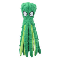 Juguete De Peluche Para Perros Octopus Con Voz Y Carcasa Juguete De Masticar Interactivo Para Limpieza De Dientes Resistente Al Masticar Para Mascotas - details 10