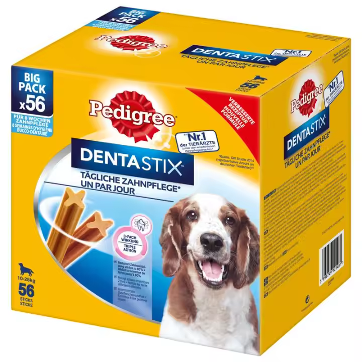 Dentastix Daily Oral Care Snacks para Perros Medianos - 56 Unidades - 1