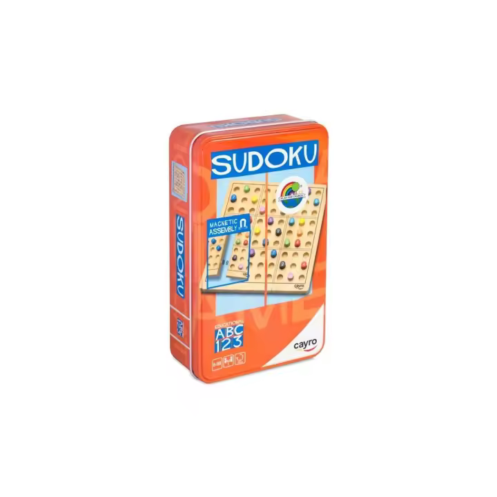 Sudoku Travel Caja de Metal Juegos de mesa Por encargo Cayro - 1