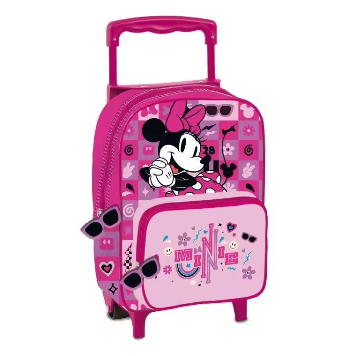 Bolsos Hf Trolley Peq. Minnie - Positivamente Pop 36Cm Producto Oficial Niños y Niñas - 1