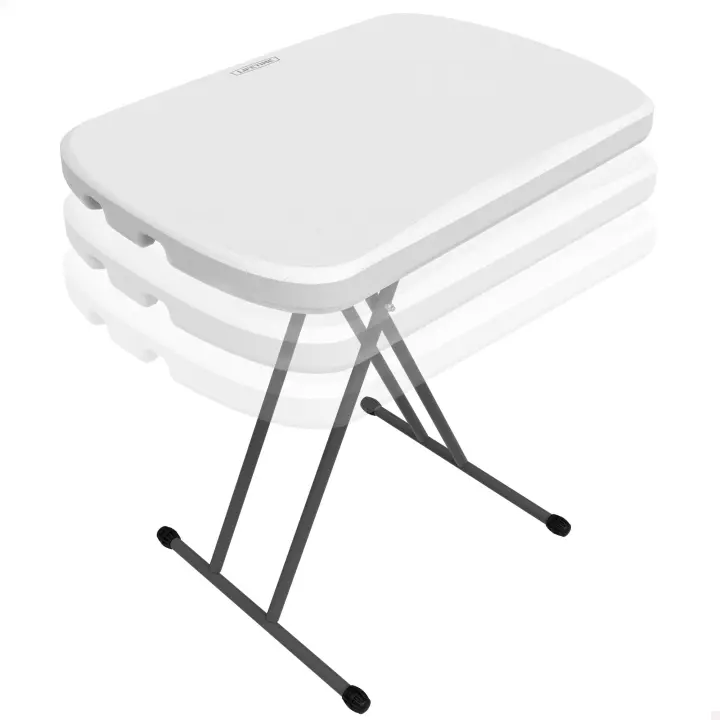 Mesa auxiliar plegable ajustable en altura Lifetime 66x46x61-71 cm - 1