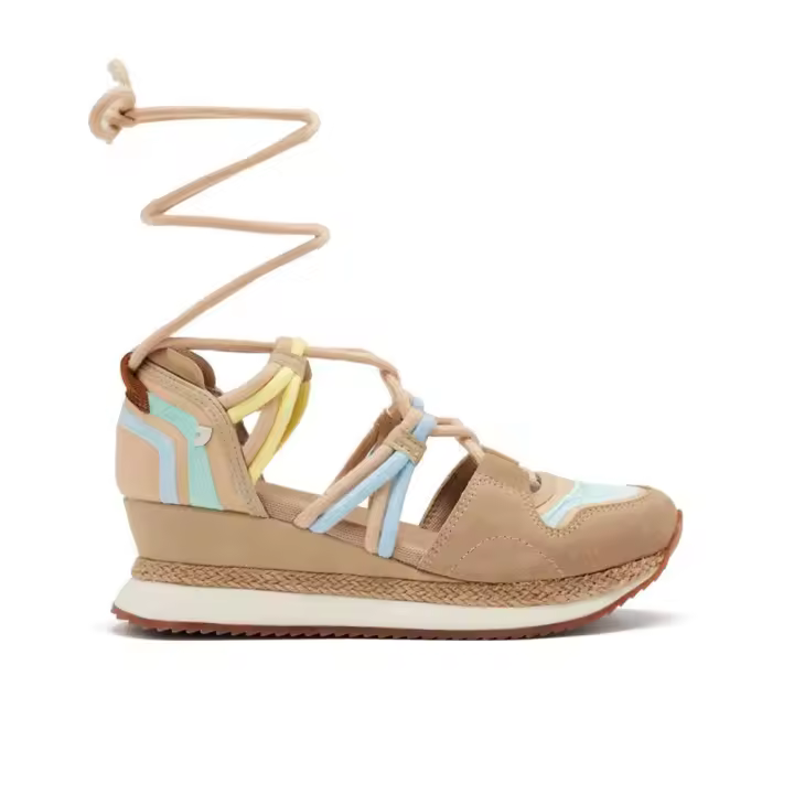 Gioseppo BRIDPORT Sandalias deportivas para mujer beige en piel y sintético 84896 - 1