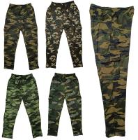 Pantalon cargo Hombre Casual,  Camuflaje Militar Largo sin Puños con Forro polar Grueso,  Cintura Elástica con Cordón Ajustable, 4 Bolsillos - otoño/invierno - NK185 - details 6