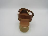 SANDALIA SEÑORA DE PIEL, LOLA CANALES 2100, plataforma de 2cm, cuña de 5cm, fabricada en España - details 3