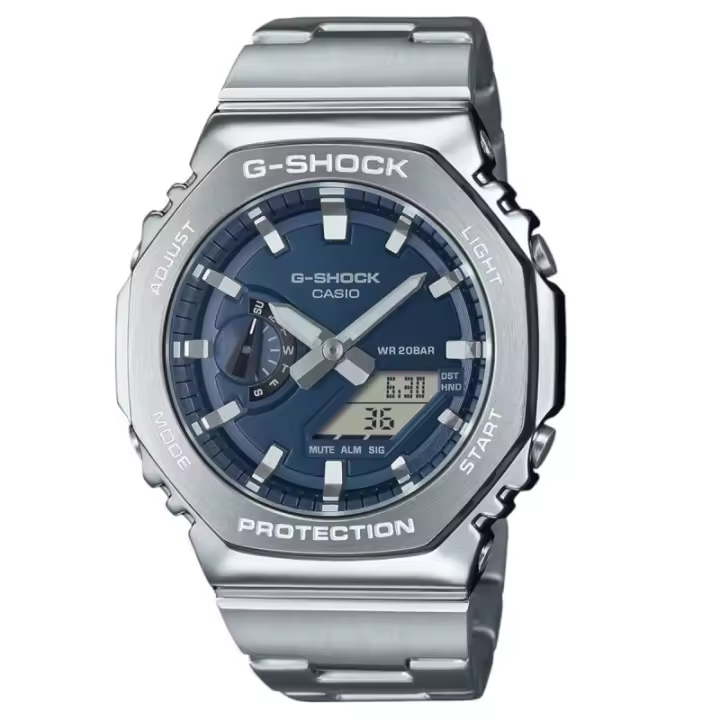 Reloj G-shock Hombre Gm-2110d-2ber - Reloj Azul con bisel metálico - 1