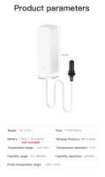 Sensor De Temperatura Y Humedad WiFi Tuya Con Probing Externo Para Hogar Inteligente Monitorización Por APP Para Plantas Acuario Vinatería - details 16