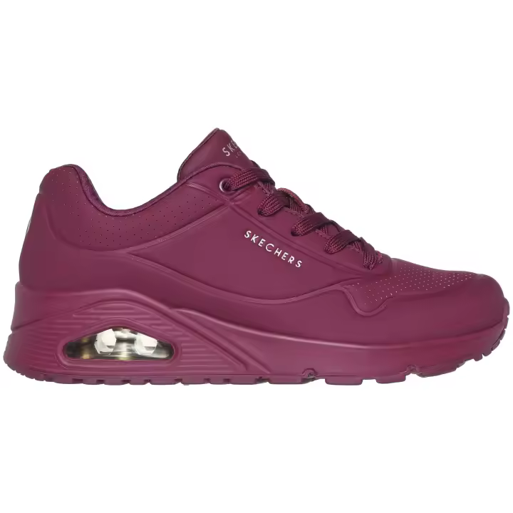 Calzado Sportswear marca Skechers modelo 73690-Plum para mujer en color granate - 1