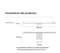 Lámpara De Escritorio Baseus Con Luz De Pantalla USB LED Regulable Para Computadora Laptop Monitor Moderno Sin Sombrilla - details 16