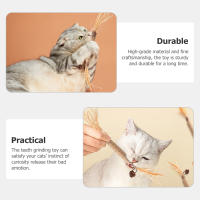 Juguete De Madera Para Gatos 4Pcs Telescopios Antirrápidos Juguetes Para Gatos Jóvenes Suministros Para Gatos Domésticos - details 3