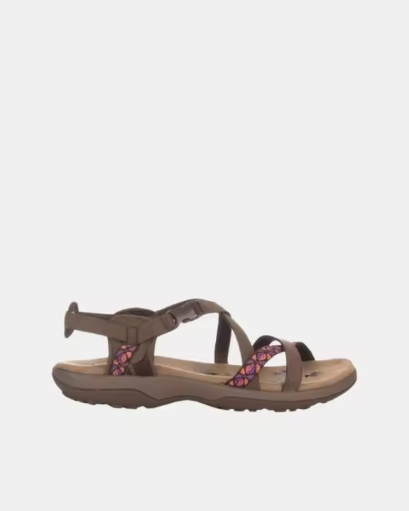 SKECHERS 40955 REGGAE SLIM Sandalias Abiertas Mujer Marrón - 1