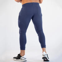 Pantalones De Correr Para Hombre Fitness Entrenamiento Deportivo Tejido De Poliéster Y Algodón Estilo Magro Ajustado Para Gimnasio Y Running - details 18