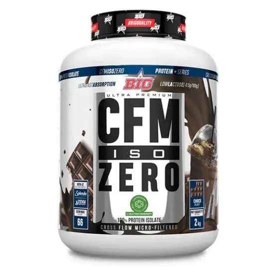 CFM ISO Zero 2Kg Chocolate Delight - Big + Mezclador de regalo / Baja en lactosa   Baja en grasas   Calidad garantizada  Deliciosa - 1