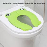 Portable Kids Travel Potty Seat Pad Baby Folding Toilet Training Seat Cover Toddler Urine Assistant Cushion Children Pot Seater - details 8