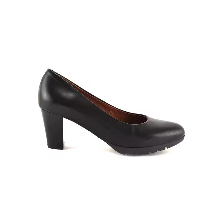 Zapatos Salones de Piel con Tacón Medio y Plantilla de Gel  Desiree Shoes - 1