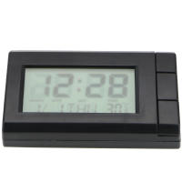 Reloj Digital Automático YOSOLO Con Display De Temperatura Adhesivo Self-Adejusable Ornamento Para Coche Medidas 1.6x3.9cm - details 6