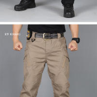 Pantalones Tácticos Para Hombre Con Múltiples Bolsillos Pantalones Militares De Trabajo Y Senderismo Casual Resistentes Al Desgaste Tallas Grandes Hasta 6XL - details 5