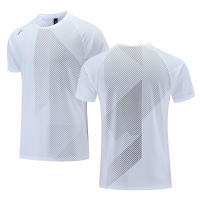 Camiseta De Correr Para Hombre Quick Dry Fitness Deporte Top Camiseta De Entrenamiento En El Gimnasio Transpirable Casual Sportswear Polyester - details 15
