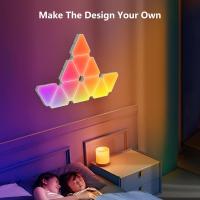 Tablero Inteligente Qiguang Luz De Noche Rítmica Musicial Luz Triangular De Quantum Atmosfera Esportiva Luz De Pared - details 5