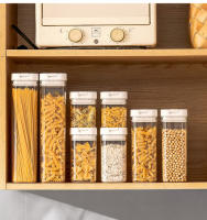 Caja De Almacenamiento De Pasta Transparente Plástico Sellado Contenedor Para Espaguetis a Prueba De Humedad Juego De Alimentos Para La Cocina - details 11