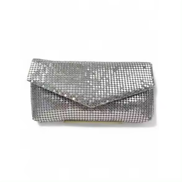 TIMBOS Bolso Fiesta Sobre Lentejuelas Plata 130367 - 1