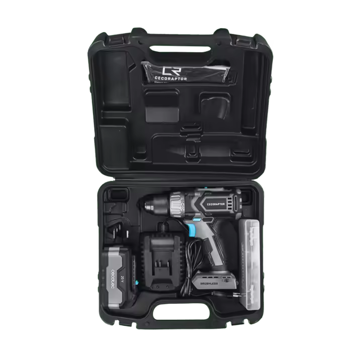 Taladro Atornillador CecoRaptor Perfect Drill 4020 20V 4000mAh 2000rpm 46Nm 25+1 Posiciones Ideal para Tus Proyectos - 1
