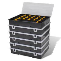 vidaXL Torre de 6 cajas de herramientas, - details 2