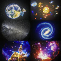 Proyector De Galaxia Luz Nocturna Estelar 360° Giratorio Planetario Para Dormitorio Regalo De San Valentín Boda Envío De 13 Sets De Película - details 10