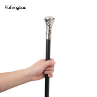 Varita De Caminar Con Relieve De Cabeza De Águila Blanca Y Lechuza Hombre Gentleman Tobogán De Moda 93cm Punta De Goma Material De Eje De Acero - details 7