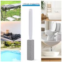 Cepillo De Inodoro Con Mango Largo Extra De Pumice Premium Eliminador De Manchas De Agua Dura Herramienta De Limpieza Para El Hogar - details 5