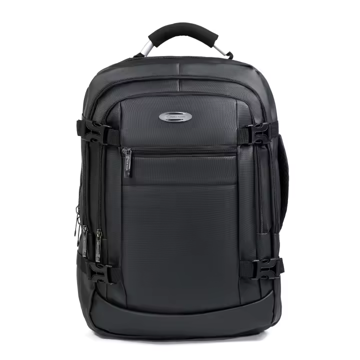 Mochila de montaña de gran capacidad duradera con múltiples compartimentos asas laterales y cierre de metal disponible en tres opciones de color ideal para excursiones y aventuras al aire libre - 1