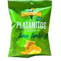 Platanitos Lima Limón Amazonia x 75 gr- Snack de plátano verde con sabor a limón - details 1