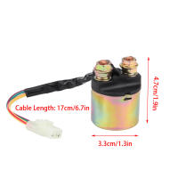 Relé De Arranque Para Motocicleta Solenoides Para Honda TRX300/TRX350/TRX90/1988-2000 Metal + Plástico Pieza De Repuesto De Motor - details 4